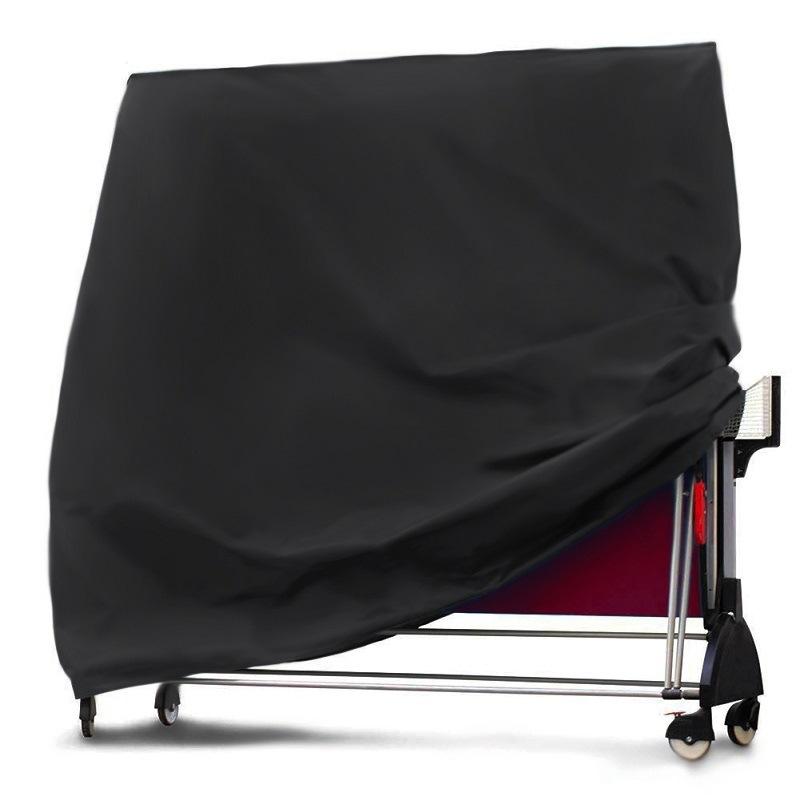 Waterproof Outdoor Table Tennis Cover 165X70x185cm Black / Silver