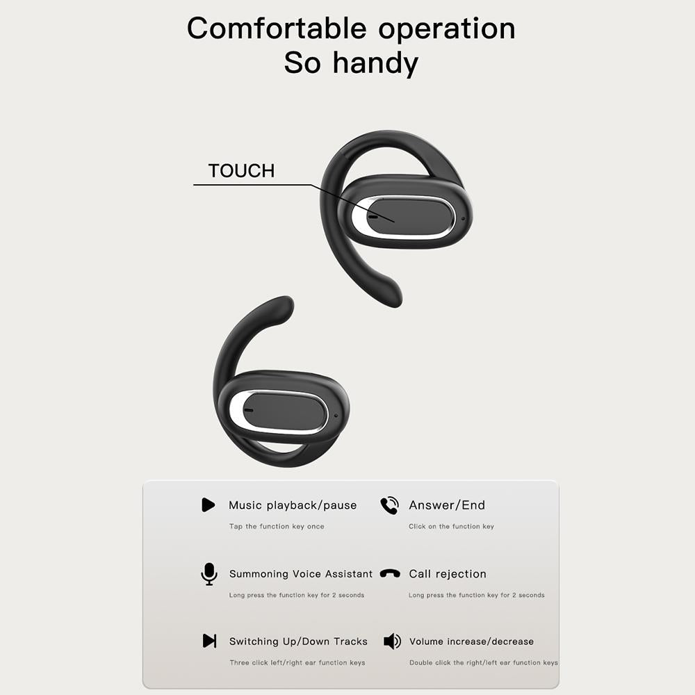 Wireless Bluetooth Earphones With Noise Reduction Skin Colour