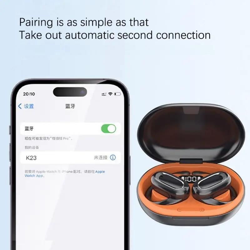 Wireless Bluetooth Earphones With Noise Reduction Skin Colour