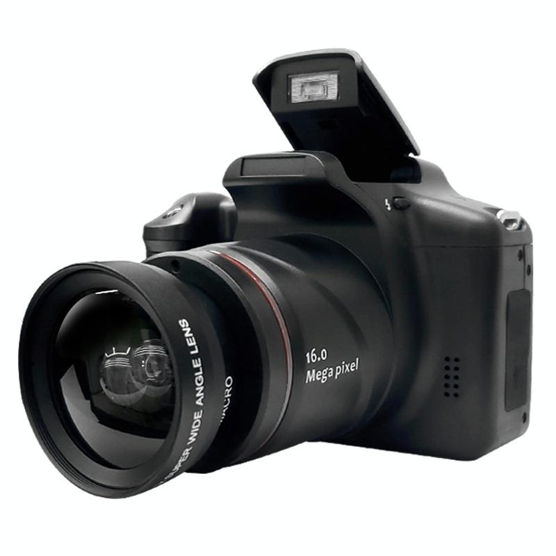 2.4 1080P Hd Digital Camera With 16X Zoom Black