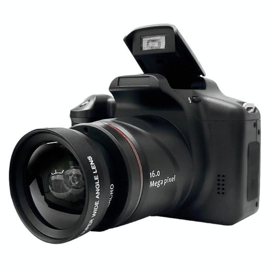 2.4 1080P Hd Digital Camera With 16X Zoom Black