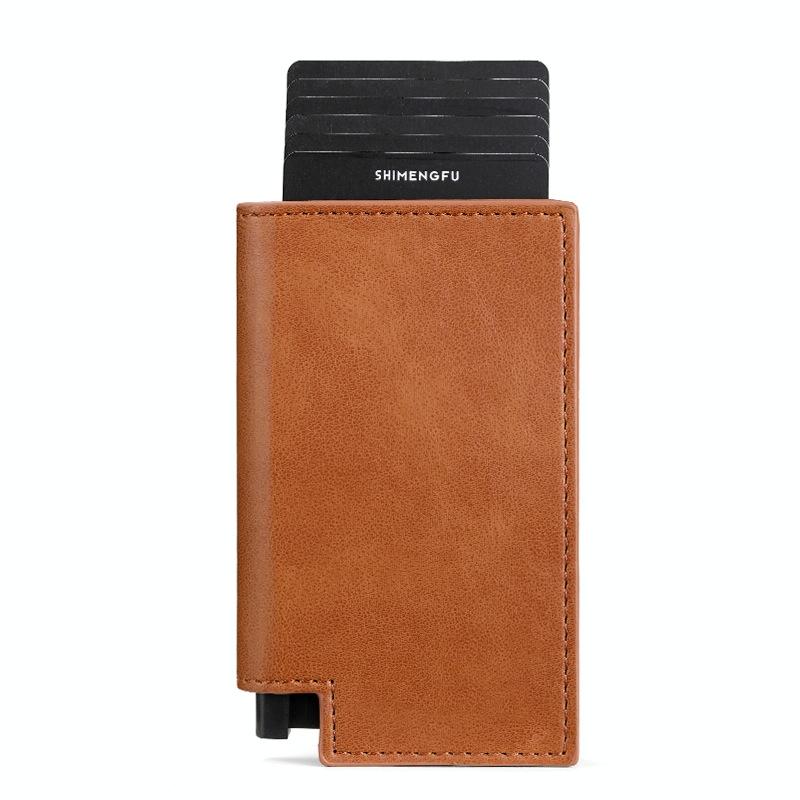Pop Up Rfid Bifold Wallet With Card Holder Black