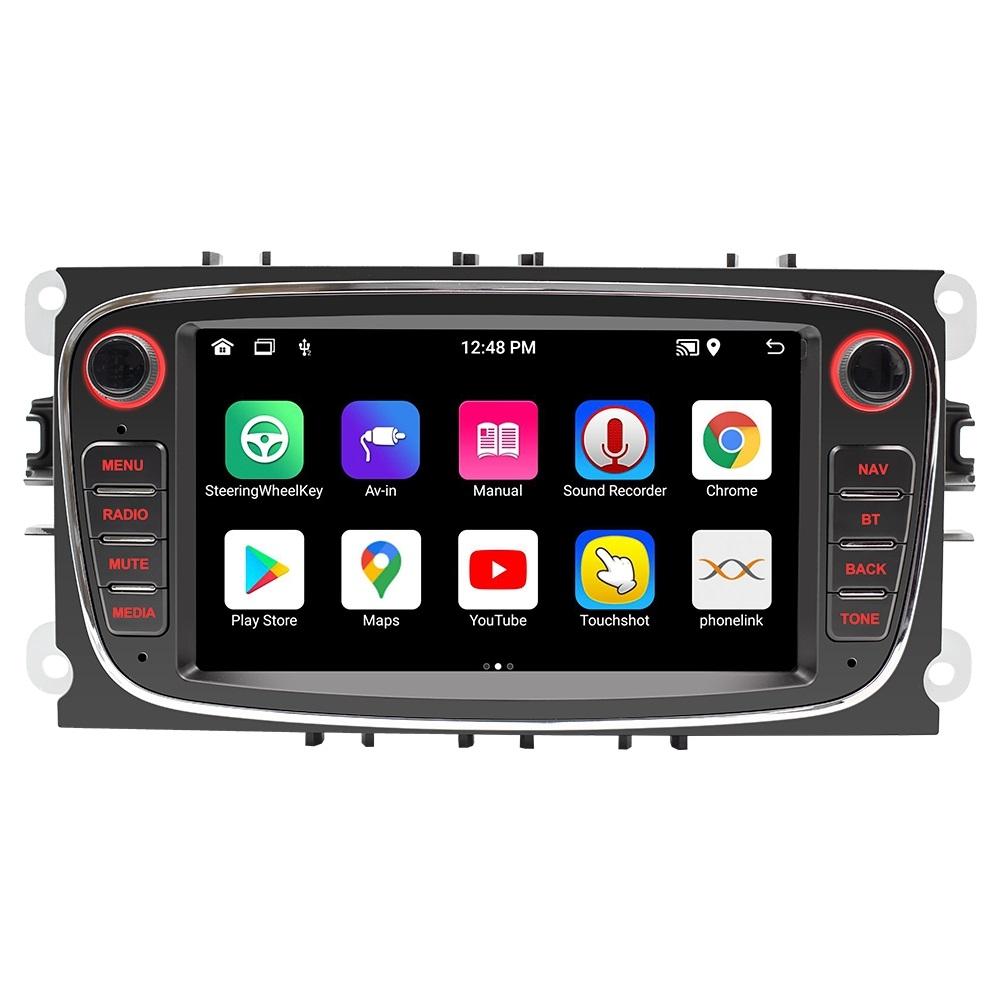 7 Inch Android Navigation Radio For Ford Focus Bluetooth Rds 1 + 32G Black