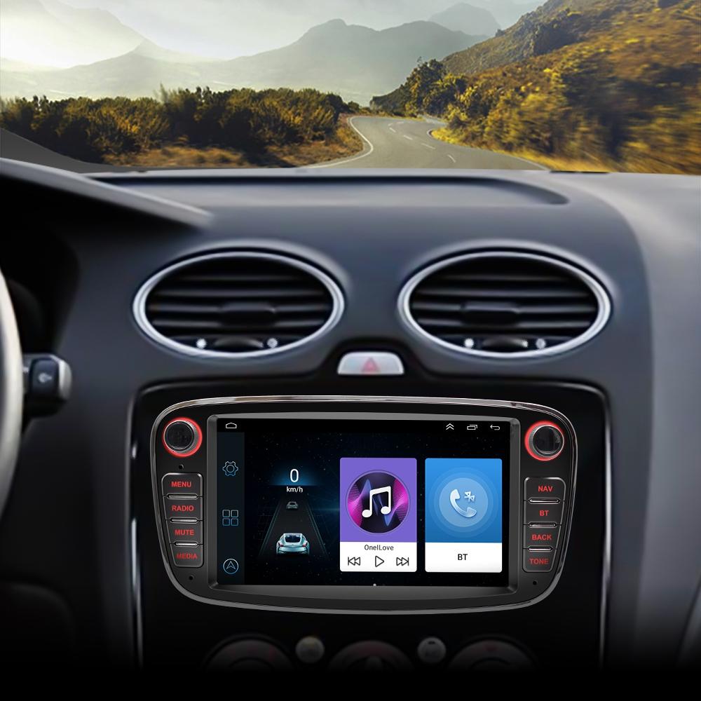 7 Inch Android Navigation Radio For Ford Focus Bluetooth Rds 1 + 32G Black