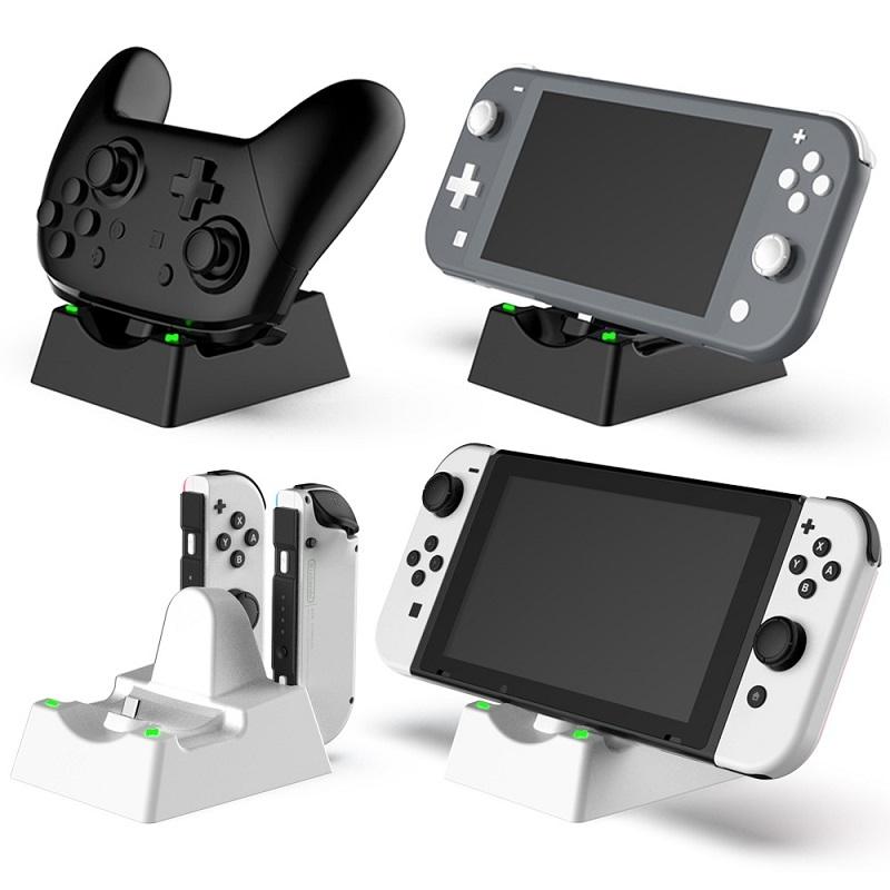 Nintendo Switch / Lite Charging Stand - Compact Design White