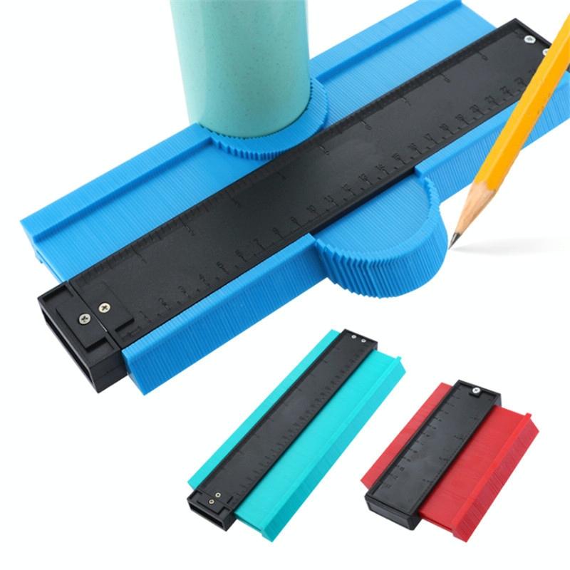 10 Inch Woodworking Contour Arc Gauge Tool Multifunctional Red