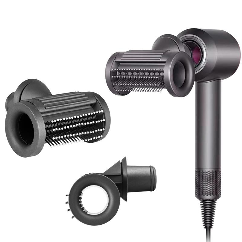 Smooth Flyaway Nozzle For Dyson Hair Dryer Copper Nickel Gray