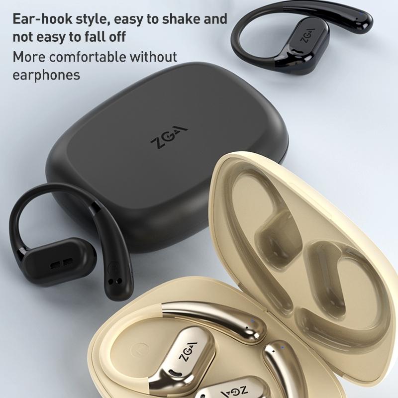 Wireless Bluetooth Earphone Mounted Black