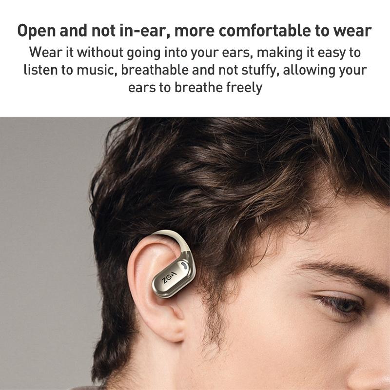 Wireless Bluetooth Earphone Mounted Black