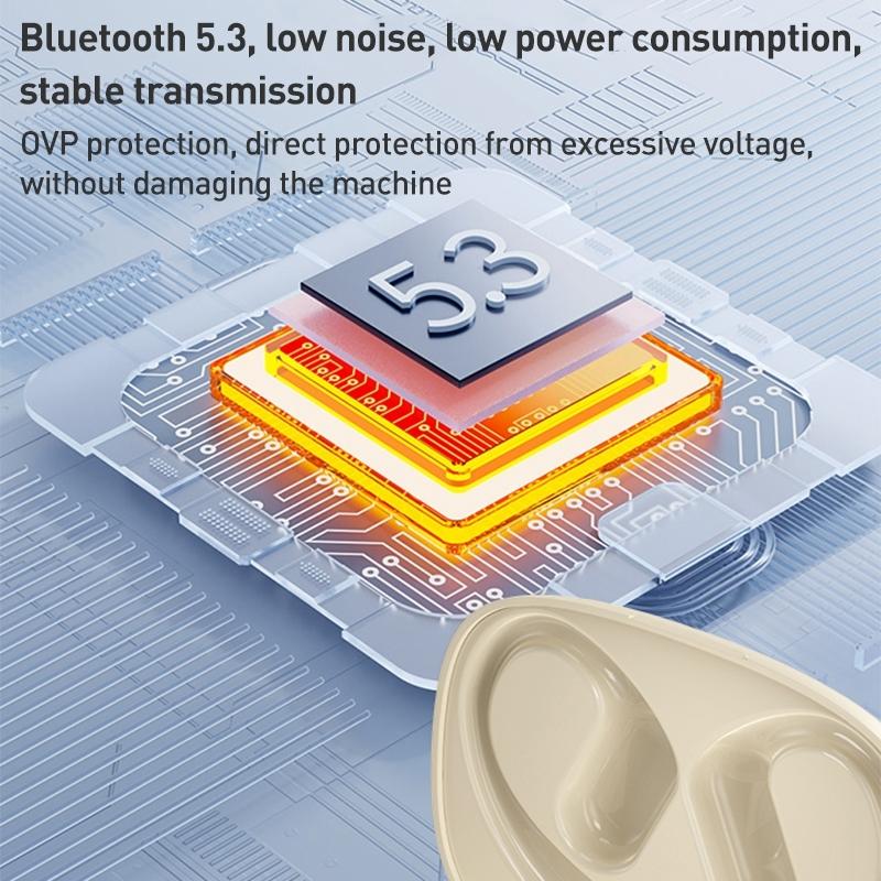 Wireless Bluetooth Earphone Mounted Black