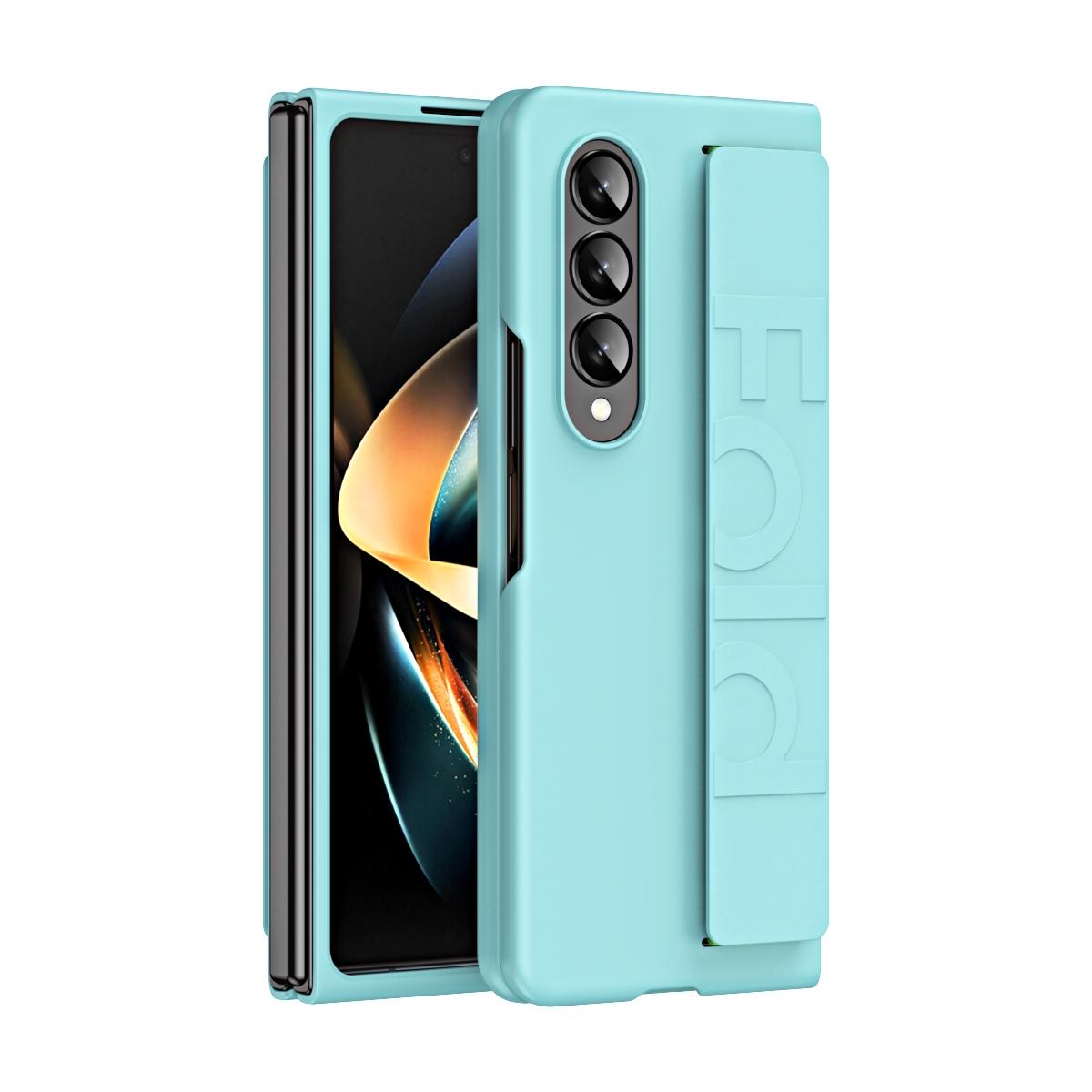 For Samsung Galaxy Z Fold4 5G Shockproof Wristband - Elastic Black
