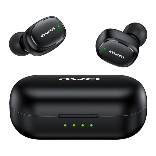 Wireless Sports Earbuds Bluetooth Lightweight Black