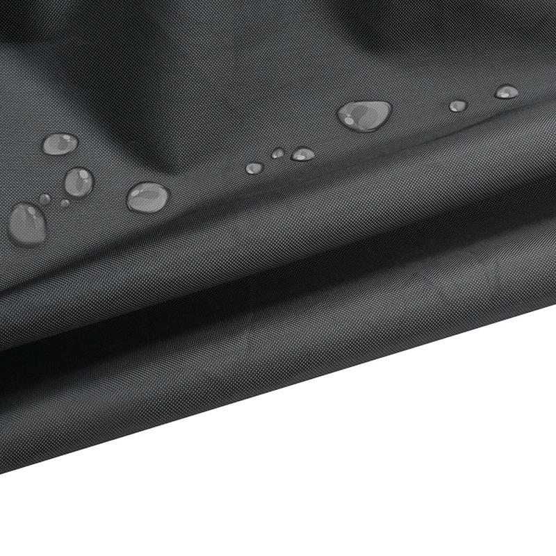 Water Repellent Billiard Table Cover 225X116x82cm Black