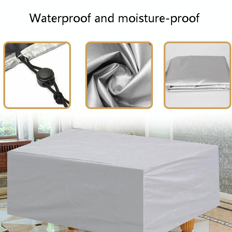 Water Repellent Billiard Table Cover 225X116x82cm Black