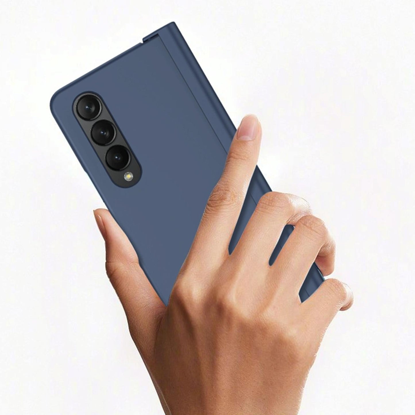 For Samsung Galaxy Z Fold4 5G Integrated Shockproof Case - Blue