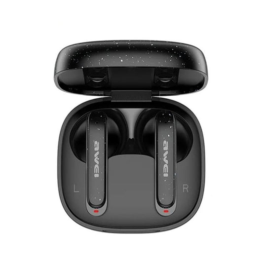 Wireless Noise Cancelling Earbuds T66 Black