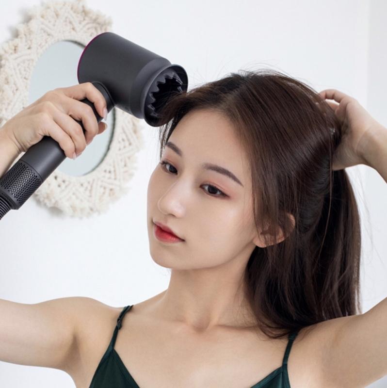 Black Dyson Hair Dryer Nozzle Attachments Gentle Air