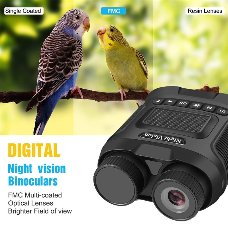 3 Digital Night Vision Binoculars With Ips Screen Black