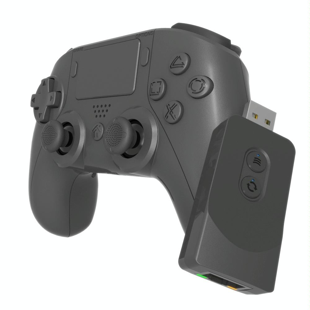Wireless Dualsense Gamepad For Ps5 / Ps4 Pc With Bluetooth And Joysticks Black White
