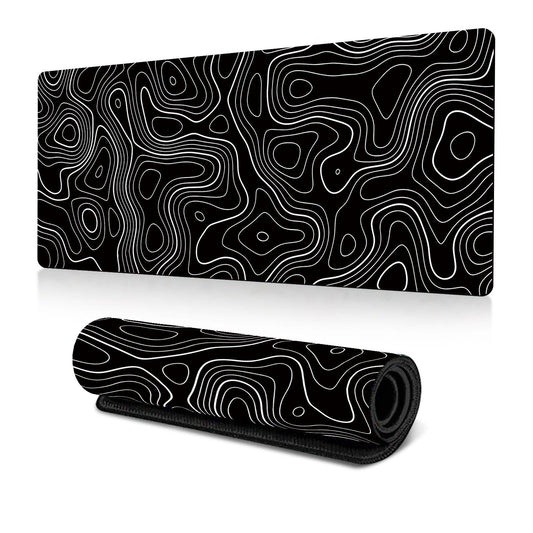 Abstract Gaming Mouse Pad 300 X 600 2Mm Fluid 25 300X700x2mm