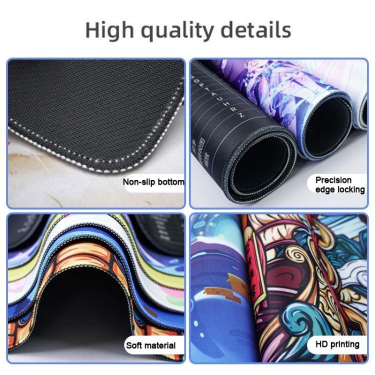 Abstract Gaming Mouse Pad 300 X 600 2Mm Fluid 25 300X700x2mm