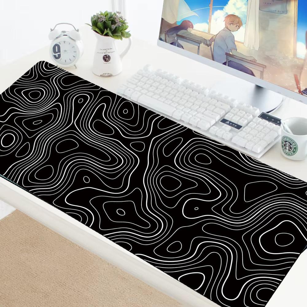 Abstract Gaming Mouse Pad 300 X 600 2Mm Fluid 25 300X700x2mm