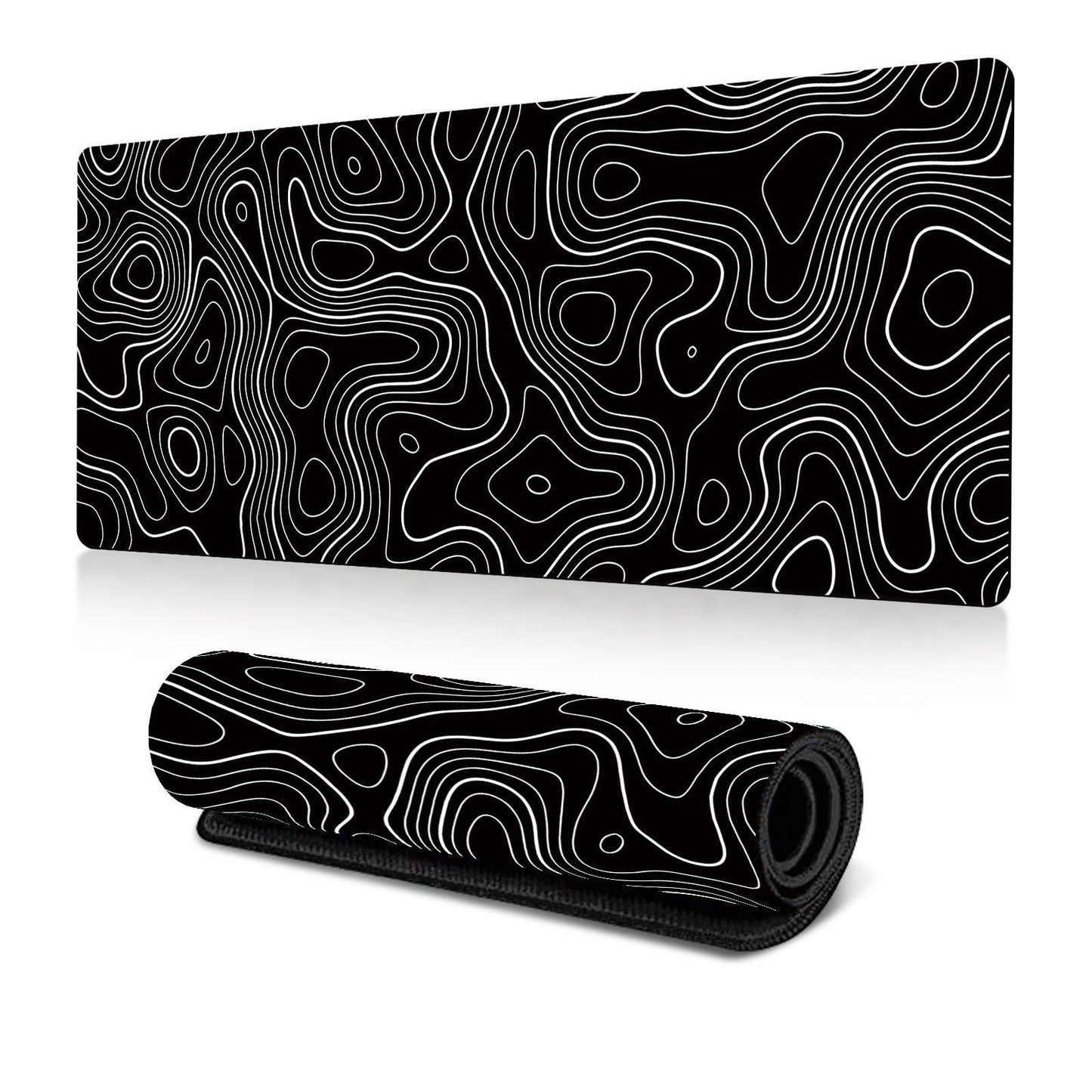 Abstract Gaming Mouse Pad 300 X 600 2Mm Fluid 25 300X700x2mm
