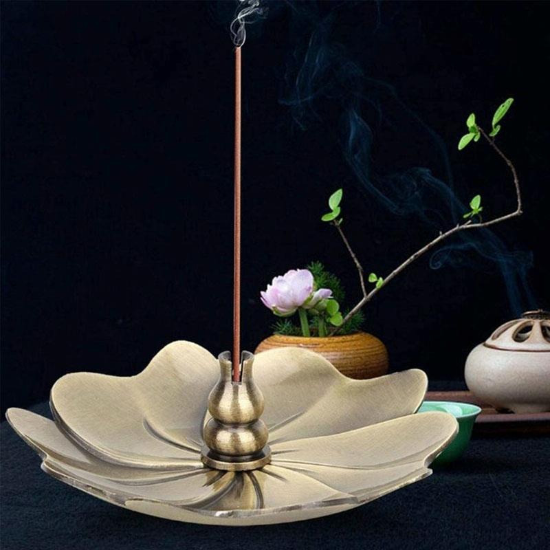 Sandalwood Creative Alloy Holder For Bedroom Bronze