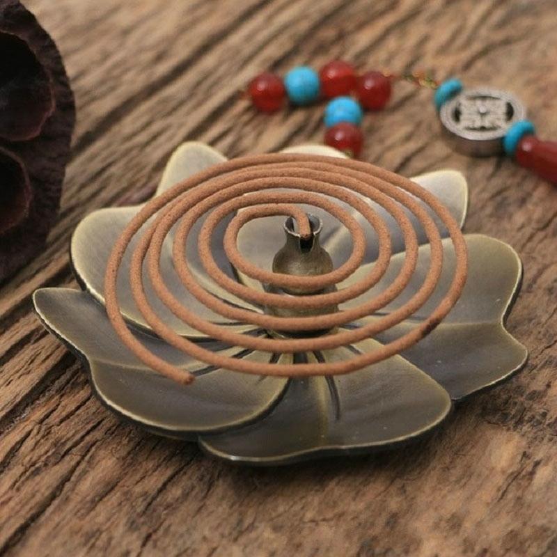Sandalwood Creative Alloy Holder For Bedroom Bronze