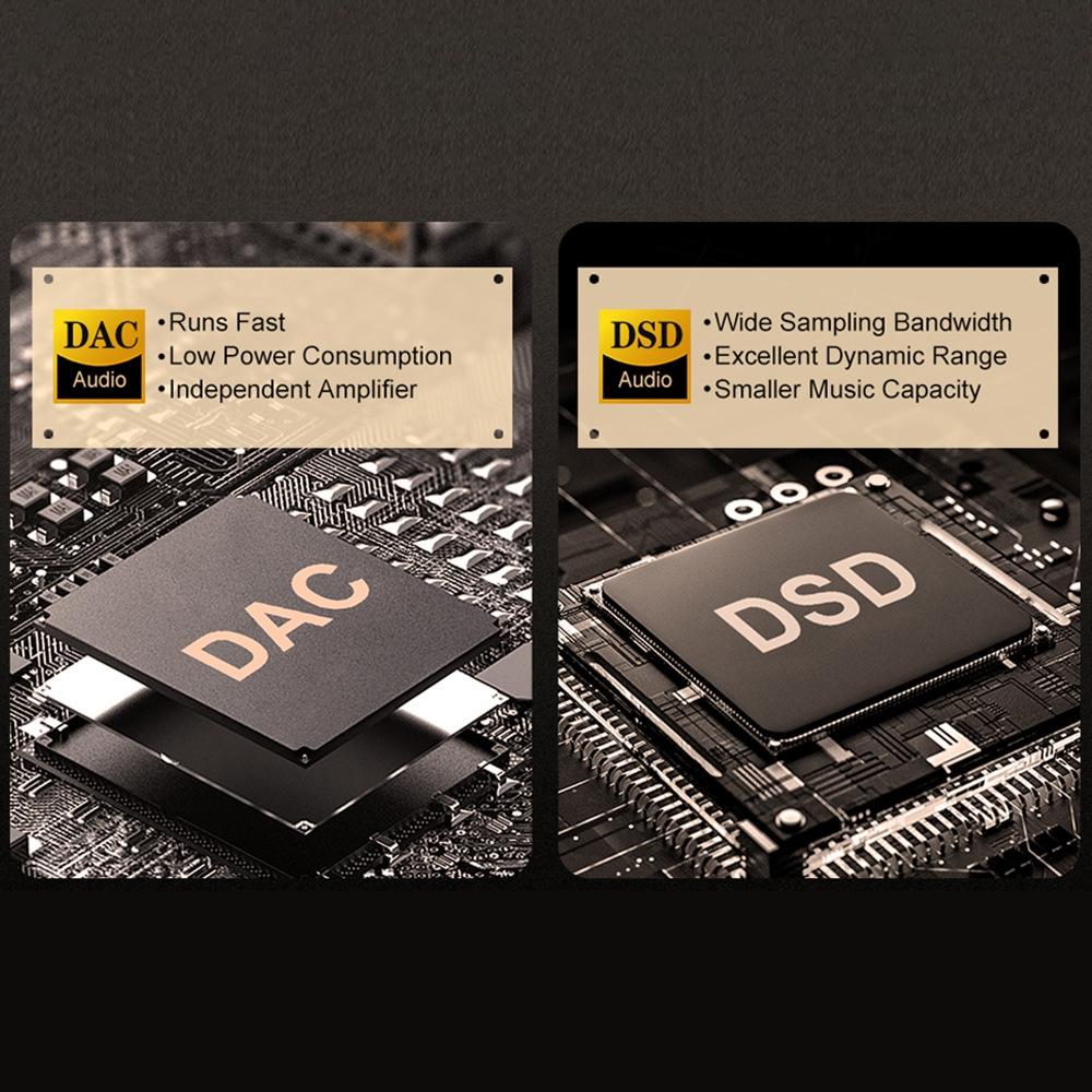 2.4 Inch Hifi Bluetooth Music Player Dsd256 Mastering Sound Quality 16Gb+16Gb Memory Gray