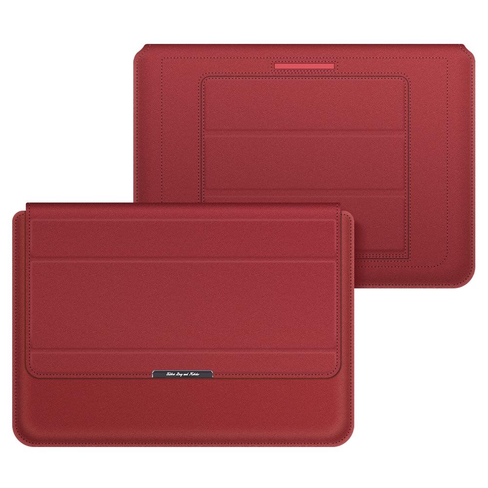 Waterproof 4 In 1 Laptop Holder With Wrist Protection Fits 15 / 16 Inch Red