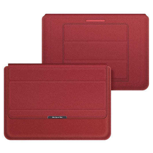 Waterproof 4 In 1 Laptop Holder With Wrist Protection Fits 15 / 16 Inch Red