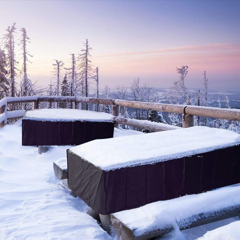Waterproof Outdoor Furniture Cover Protects From Dust And Uv 170X94x70cm Black