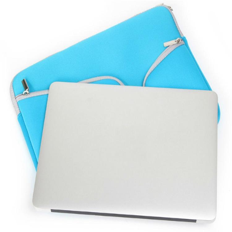 17 Inch Multi Pocket Laptop Liner Bag For Diving Material Computer Black Blue