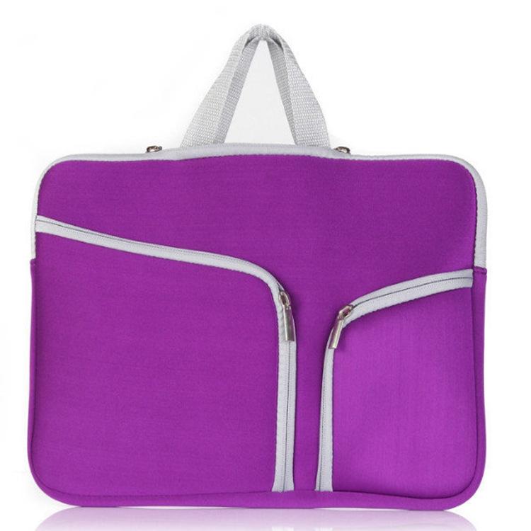 17 Inch Multi Pocket Laptop Liner Bag For Diving Material Computer Black Blue
