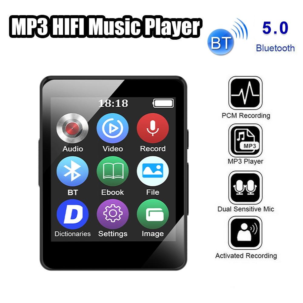 Bluetooth 5.0 Mp3 Player With Ebook Recorder 128Gb 32Gb
