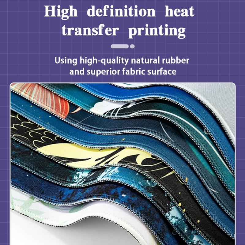 Non Slip Gaming Mouse Pad Big Wave Design - No.24 400X900x2mm