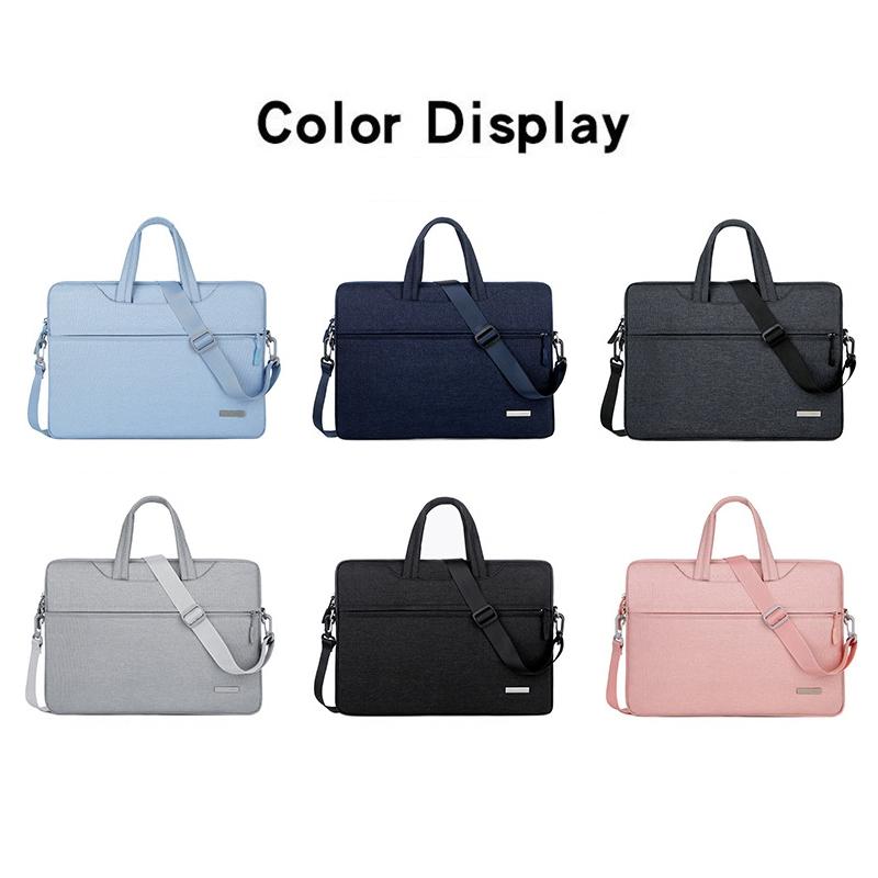 15.6 Inch Inner Bag With Shoulder Strap For Handbag Or Laptop Pink