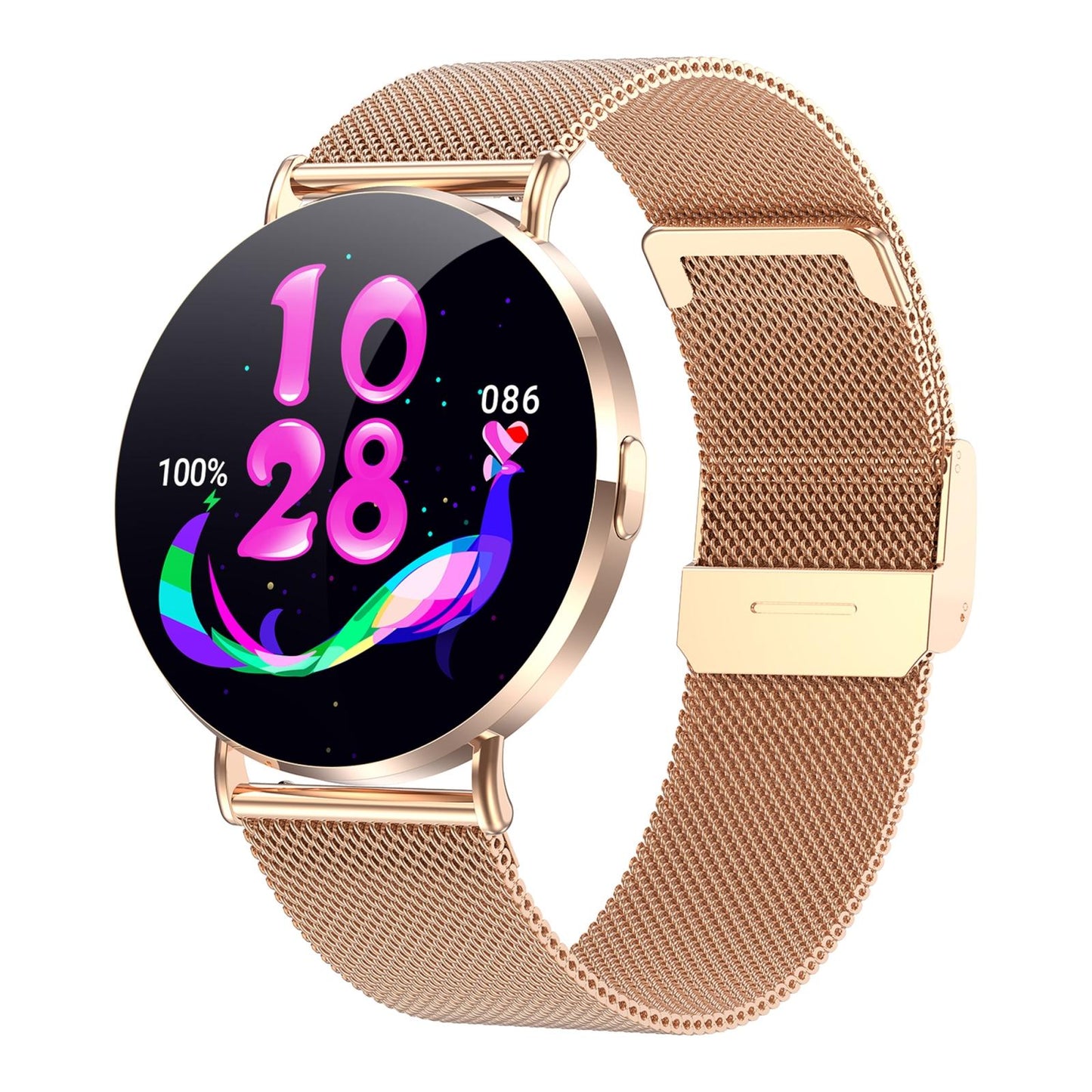 1.32 Inch Colour Screen Smart Watch With Bluetooth Call & Health Monitoring Silver