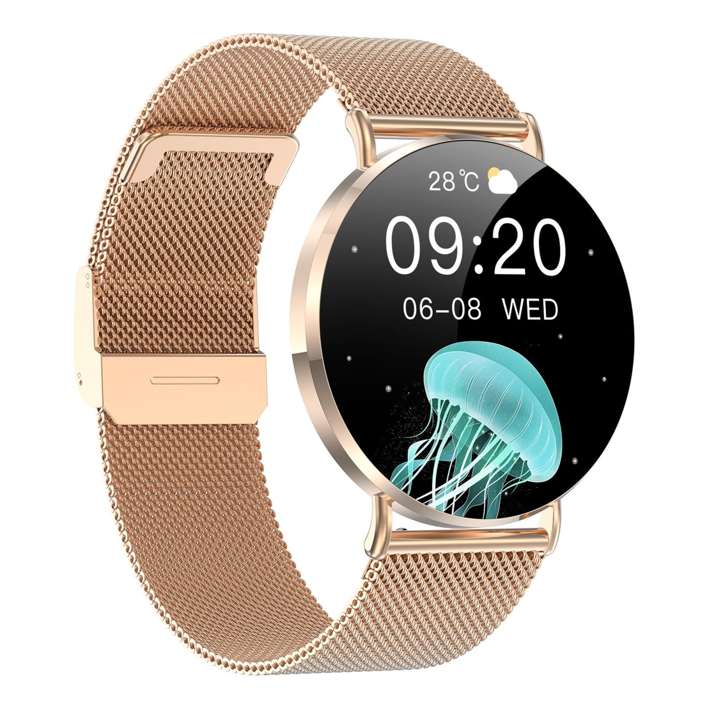 1.32 Inch Colour Screen Smart Watch With Bluetooth Call & Health Monitoring Silver