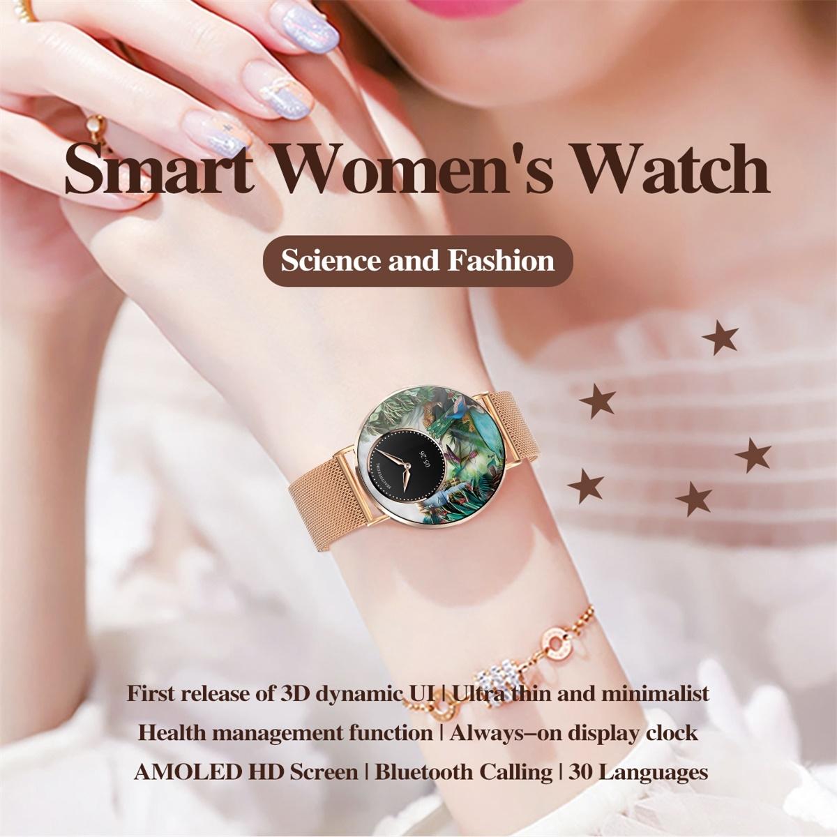 1.32 Inch Colour Screen Smart Watch With Bluetooth Call & Health Monitoring Silver