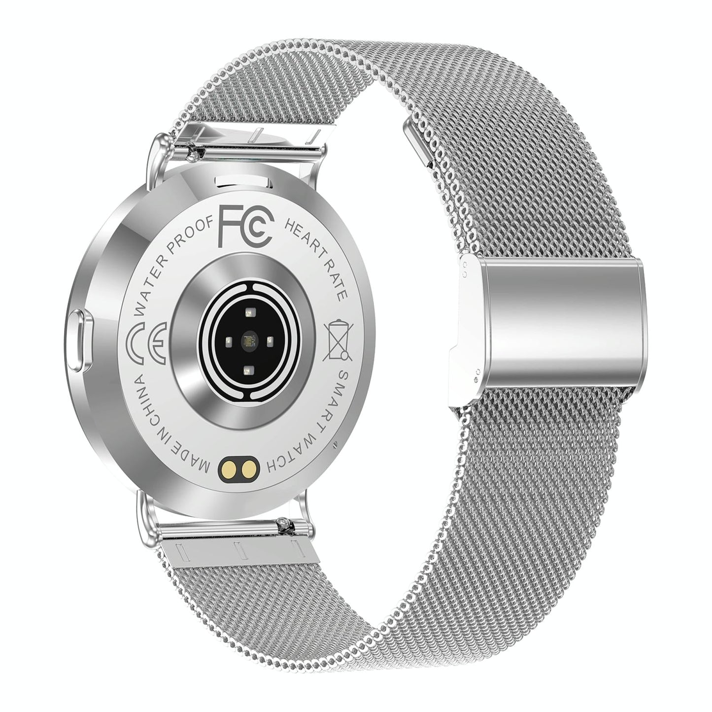 1.32 Inch Colour Screen Smart Watch With Bluetooth Call & Health Monitoring Silver