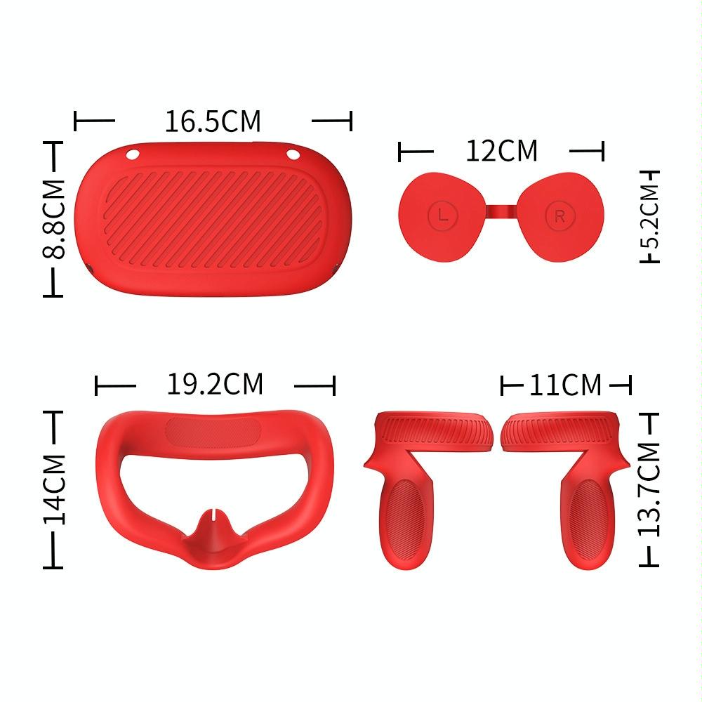 Oculus Quest 2 Lens Shell - Protective Cover Red