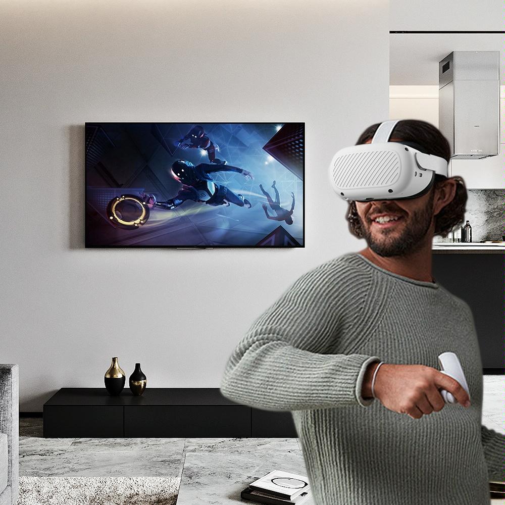 Oculus Quest 2 Lens Shell - Protective Cover Red