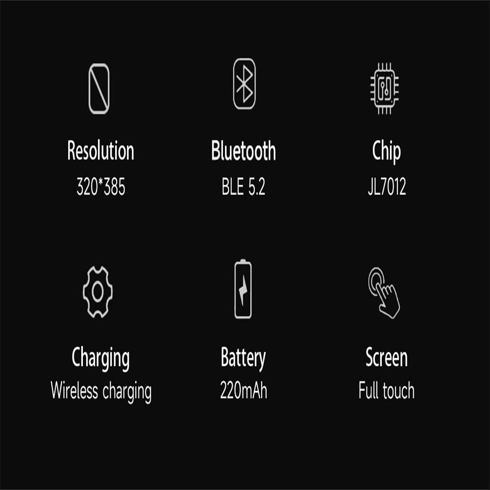 2.04 Inch Colour Screen Smart Watch Steel Strap Support Bluetooth Call Gold