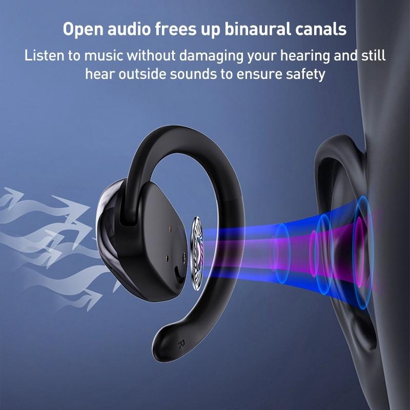 Wireless Bluetooth Earphones With Led Display Zga Gs08 White