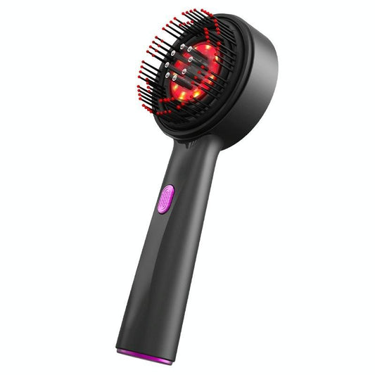 Red Light Scalp Massage Comb For Hair Growth 630Nm Liquid Care Deep Gray