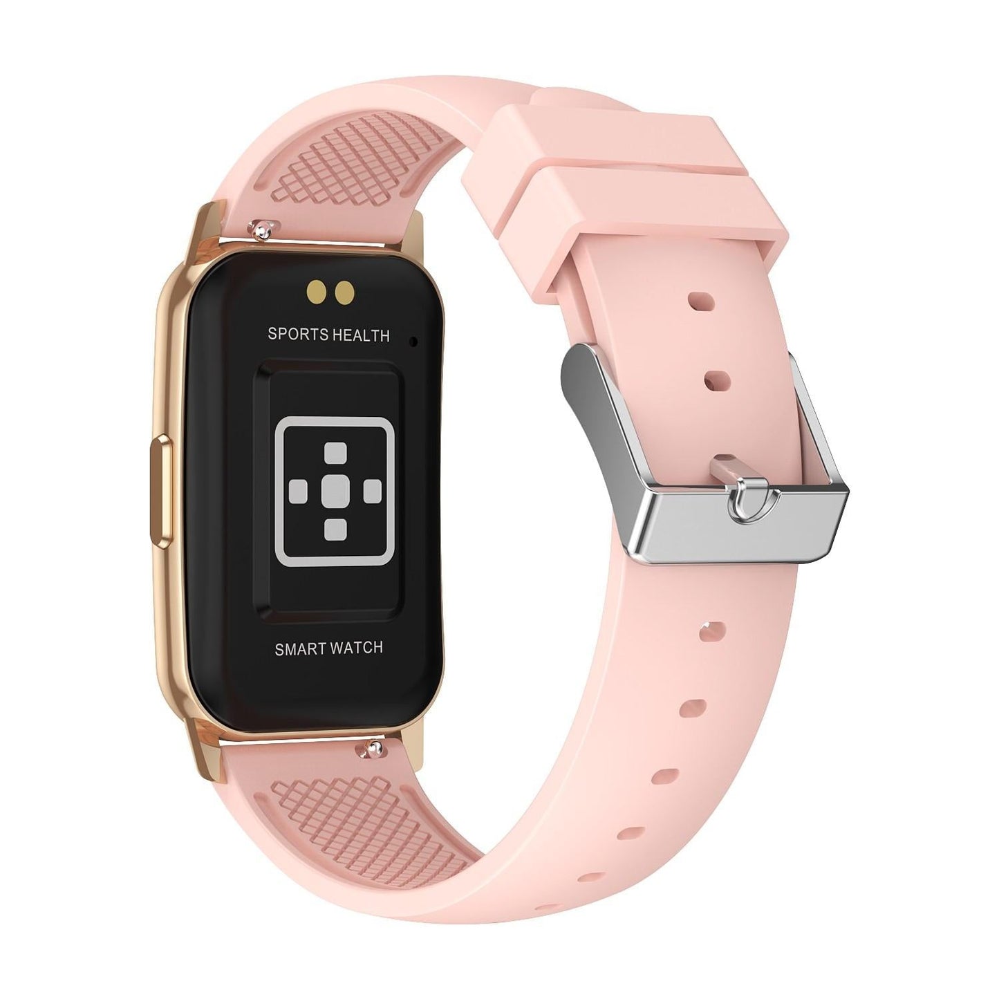 1.47 Inch Waterproof Smart Watch Heart Rate & Blood Pressure Support Pink