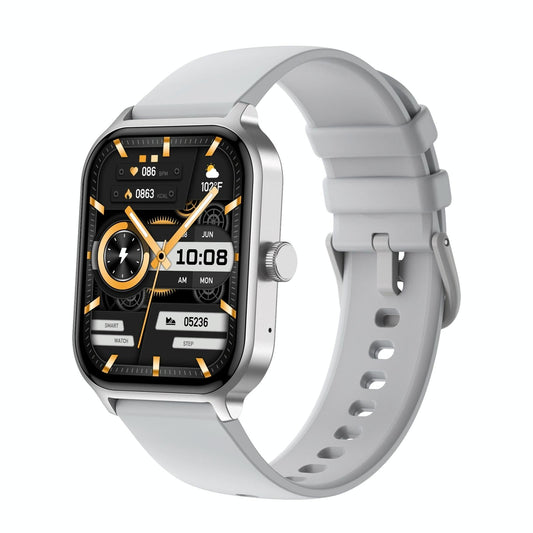 1.93 Inch Colour Screen Smart Watch Support Bluetooth Call / Health Monitoring Silver