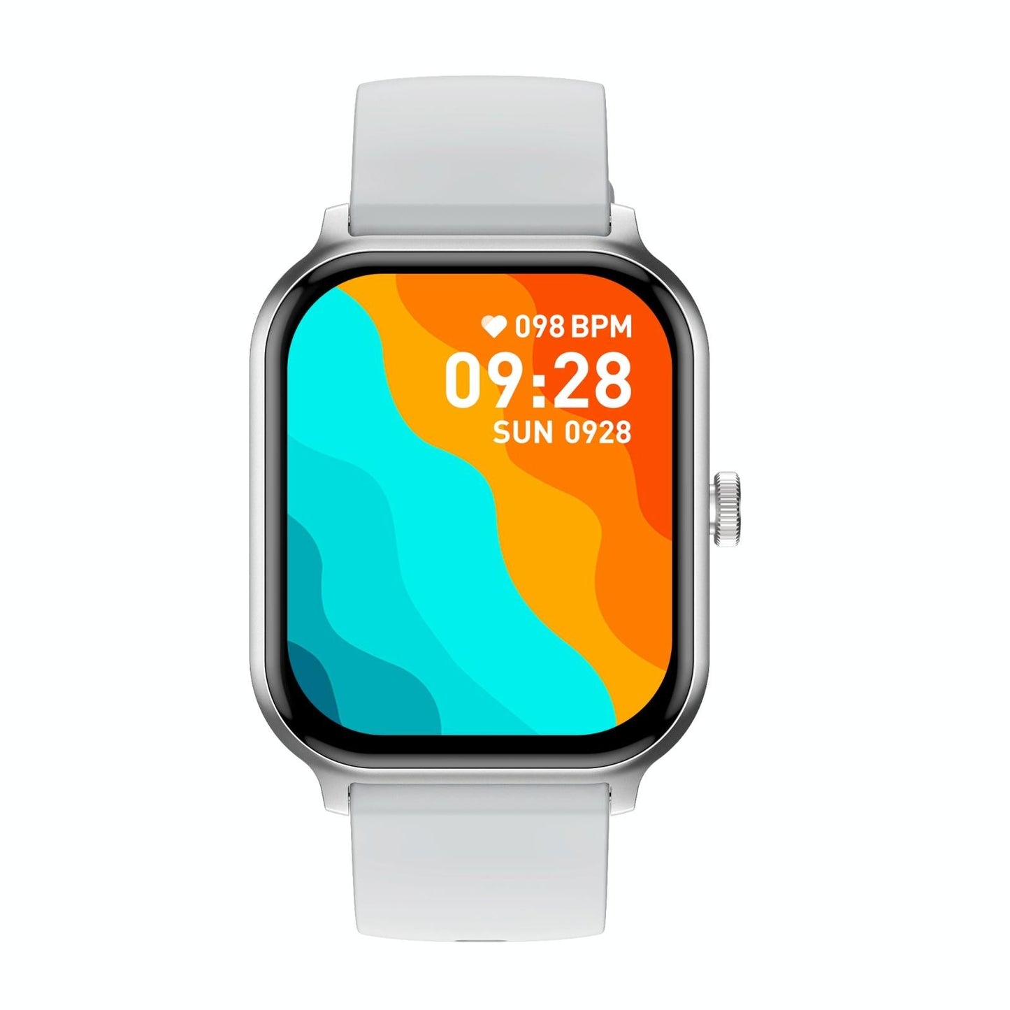 1.93 Inch Colour Screen Smart Watch Support Bluetooth Call / Health Monitoring Silver
